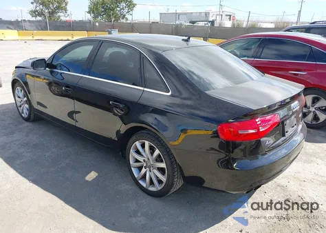 2013 Audi A4 2.0T Premium из США, поврежденный, VIN WAUEFAFLXDN026624